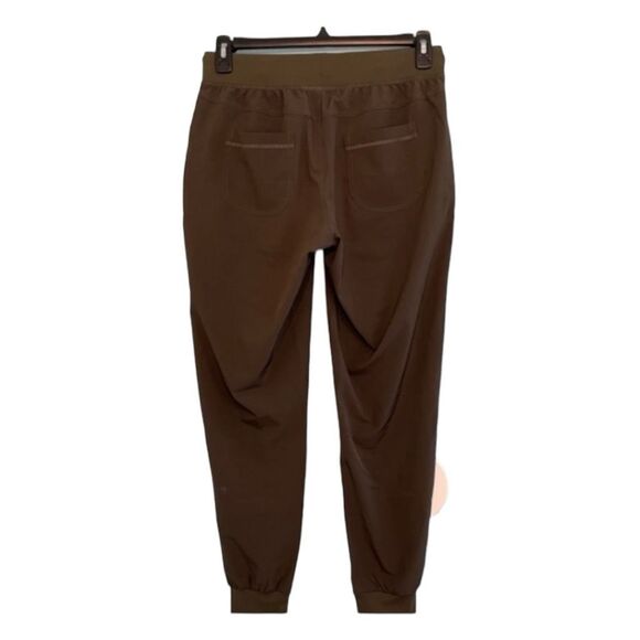 CRZ YOGA Joggers Dark Olive Feathery-Fit Flat Waistband Drawstring S - Picture 5 of 12